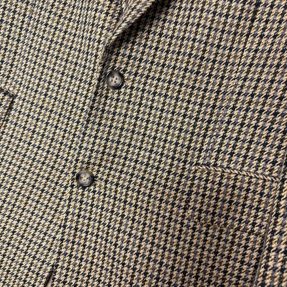 Linea Ardizzone Men’s Blazer Houndstooth Wool Cashmere Blend Made in Germany - Picture 11 of 13